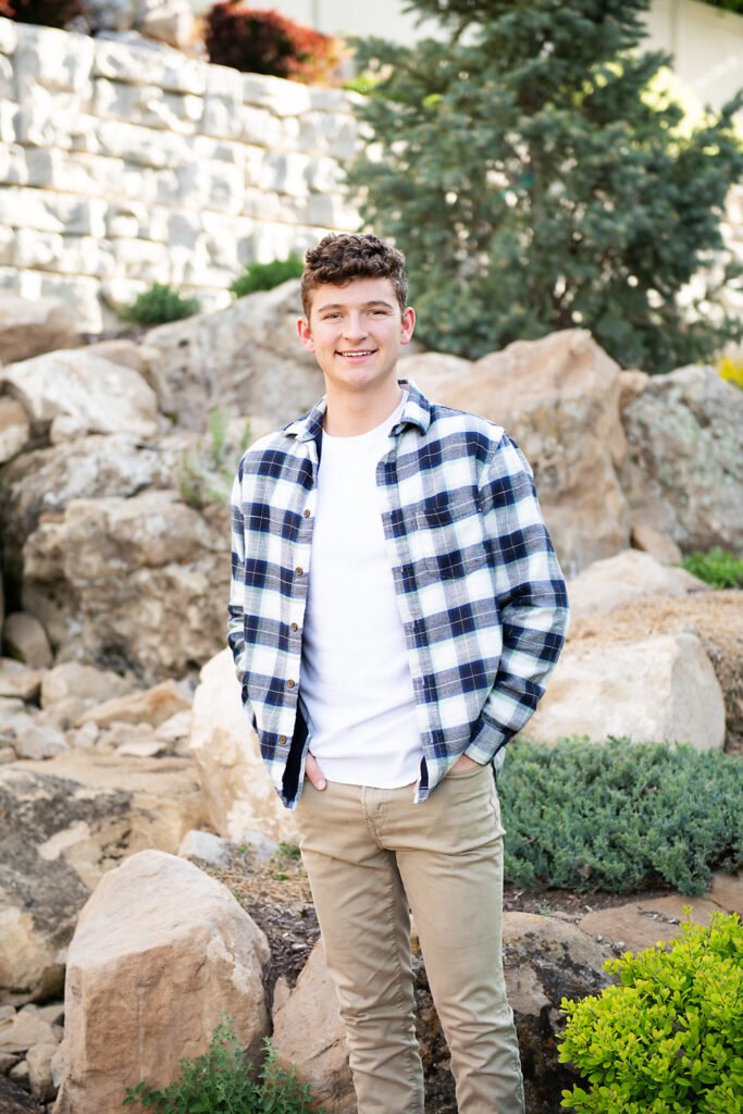 High School Senior boy