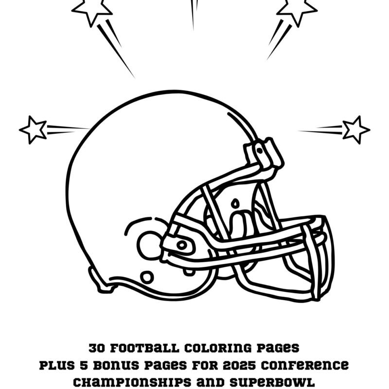 Football Coloring Book Download