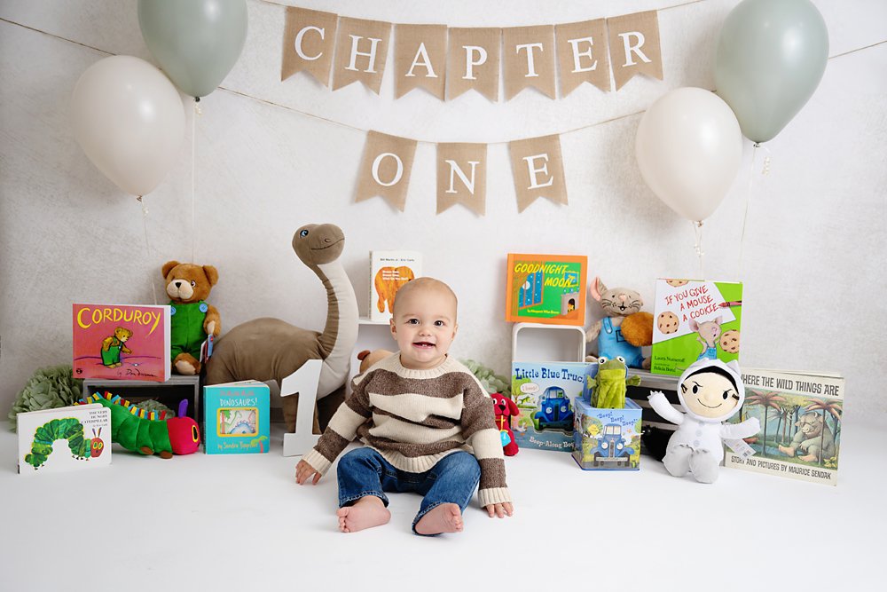 Baby Boy, First Birthday, Chapter one theme