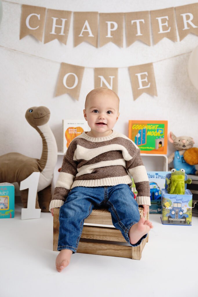 Baby Boy, First Birthday, Chapter one theme